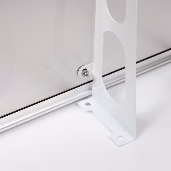 Outdoor PC Waterproof Canopies DIY Rain Shelter Door Window Awnings