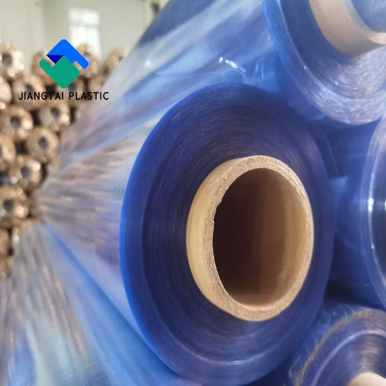 Jiangtai Transparent PVC Sheet Plastic Thickness 0.10mm Clear PVC Film for Packing